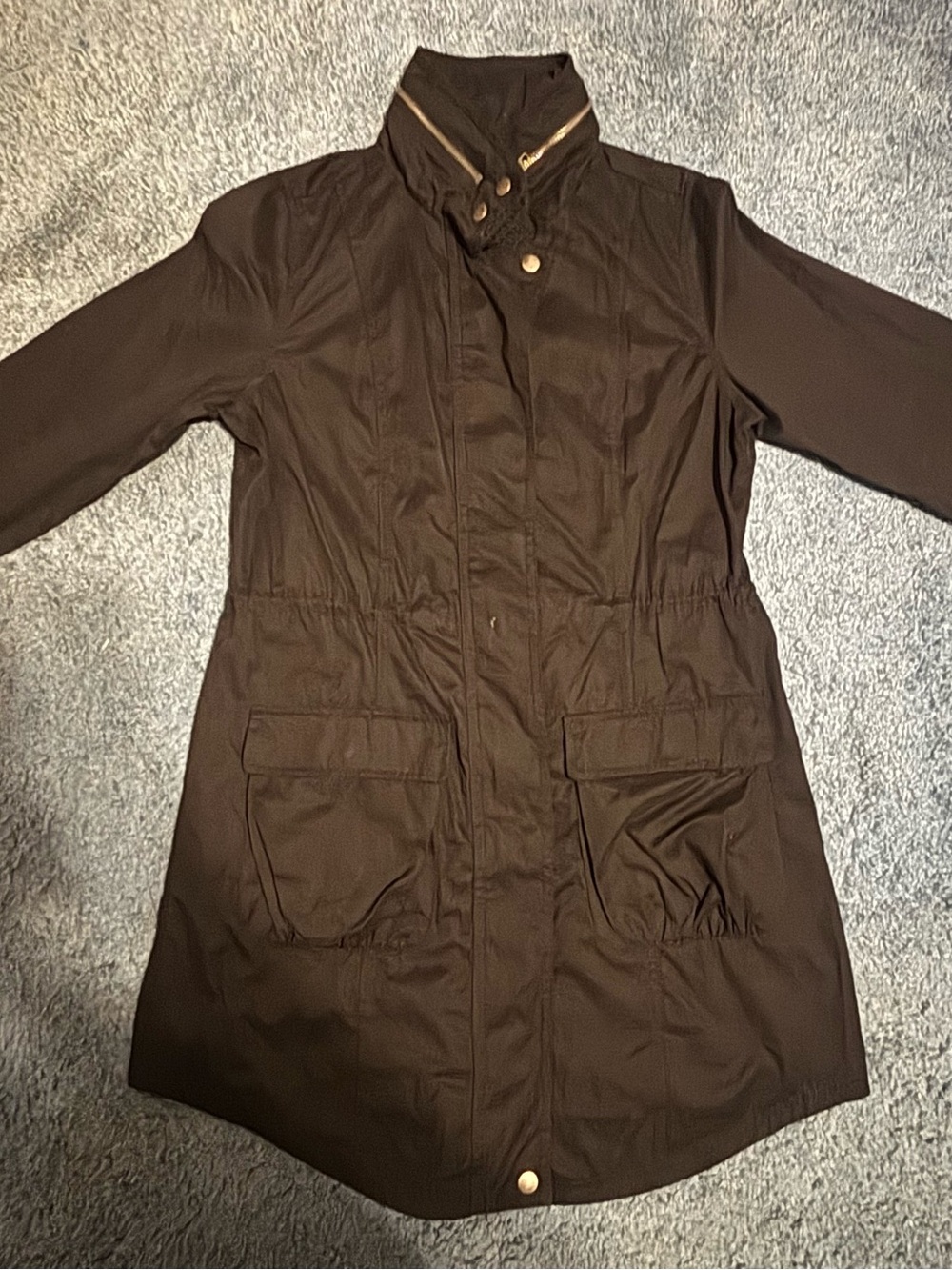 Classic Women's Black Anorak Jacket